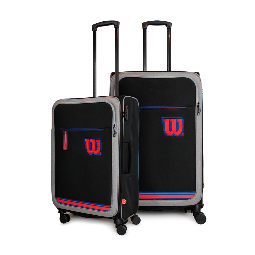 Pack 2 maletas de tela M+L Wilson Sporting negro