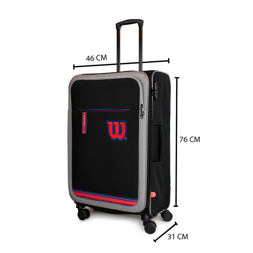 Maleta de tela grande Wilson Sporting negro