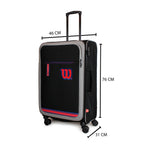 Maleta de tela grande Wilson Sporting negro