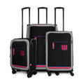 Set 3 maletas de tela S+M+L Wilson Sporting negro