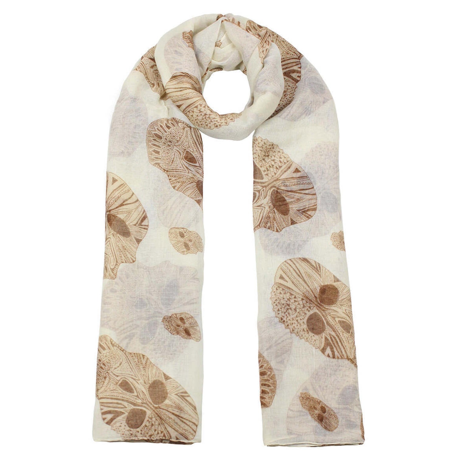 Pañuelo Omani beige