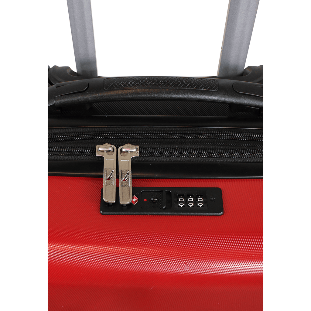 Pack 2 maletas M+L Bora rojo