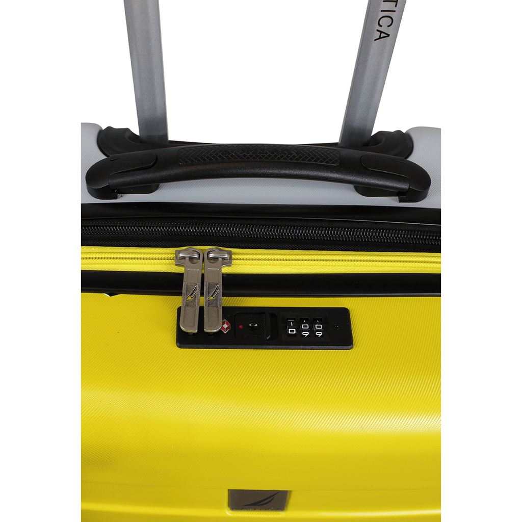 Set 3 maletas S+M+L Bora amarillo