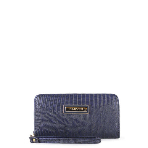 Billetera Fresia azul