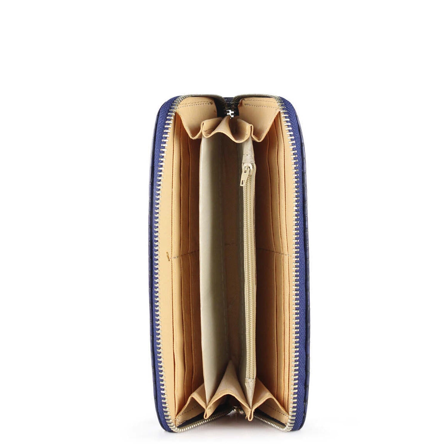 Billetera Fresia azul