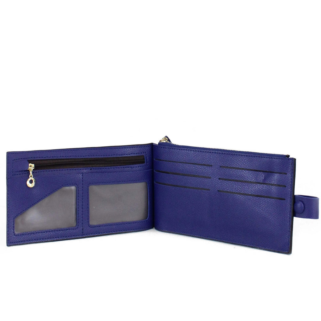 Billetera Tarja azul
