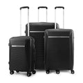 Set 3 maletas S+M+L Niza negro
