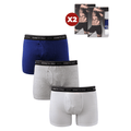 Pack 6 Boxer talla XL gris