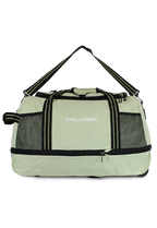 Bolso tipo Mochila con ruedas + Candado Challenger verde
