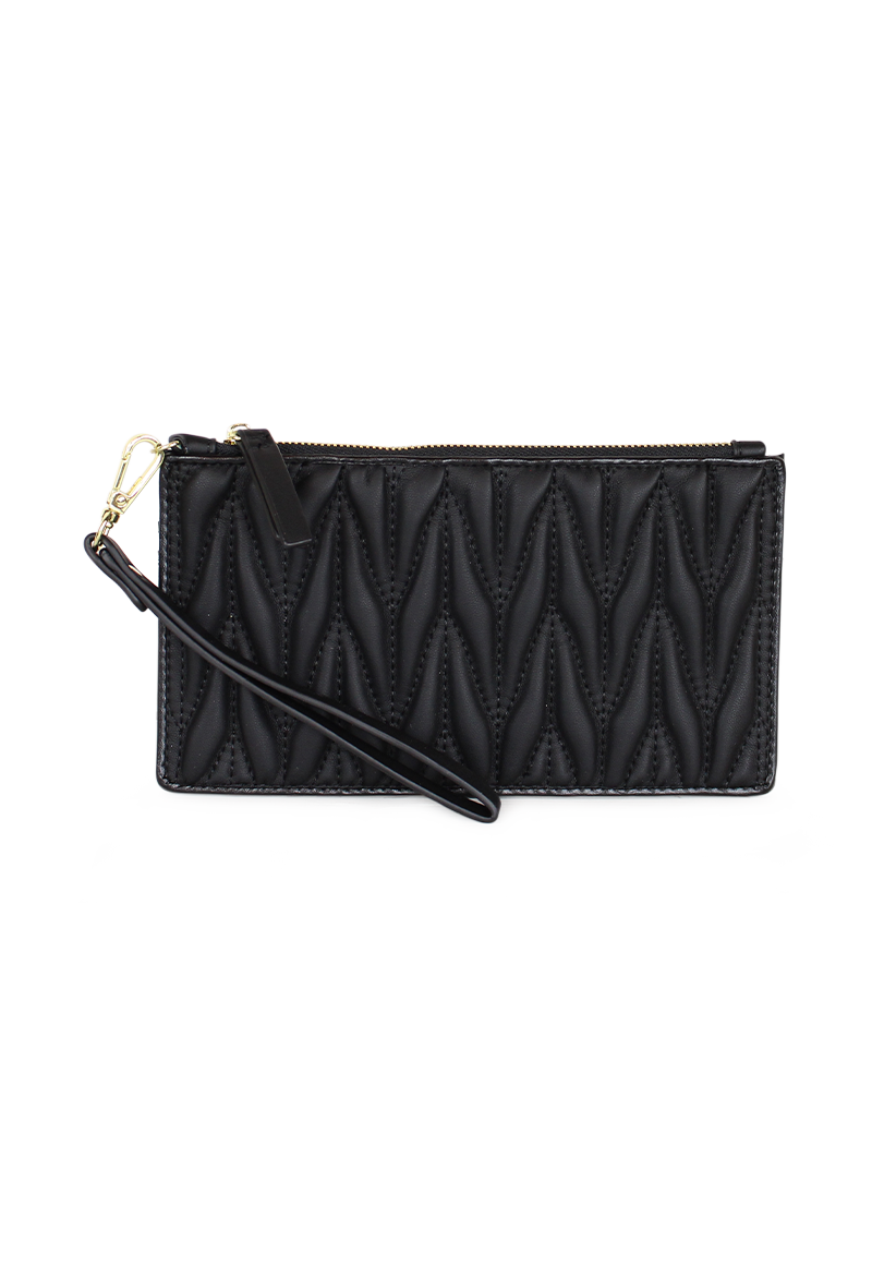 Billetera mujer Abella black Kenneth Cole