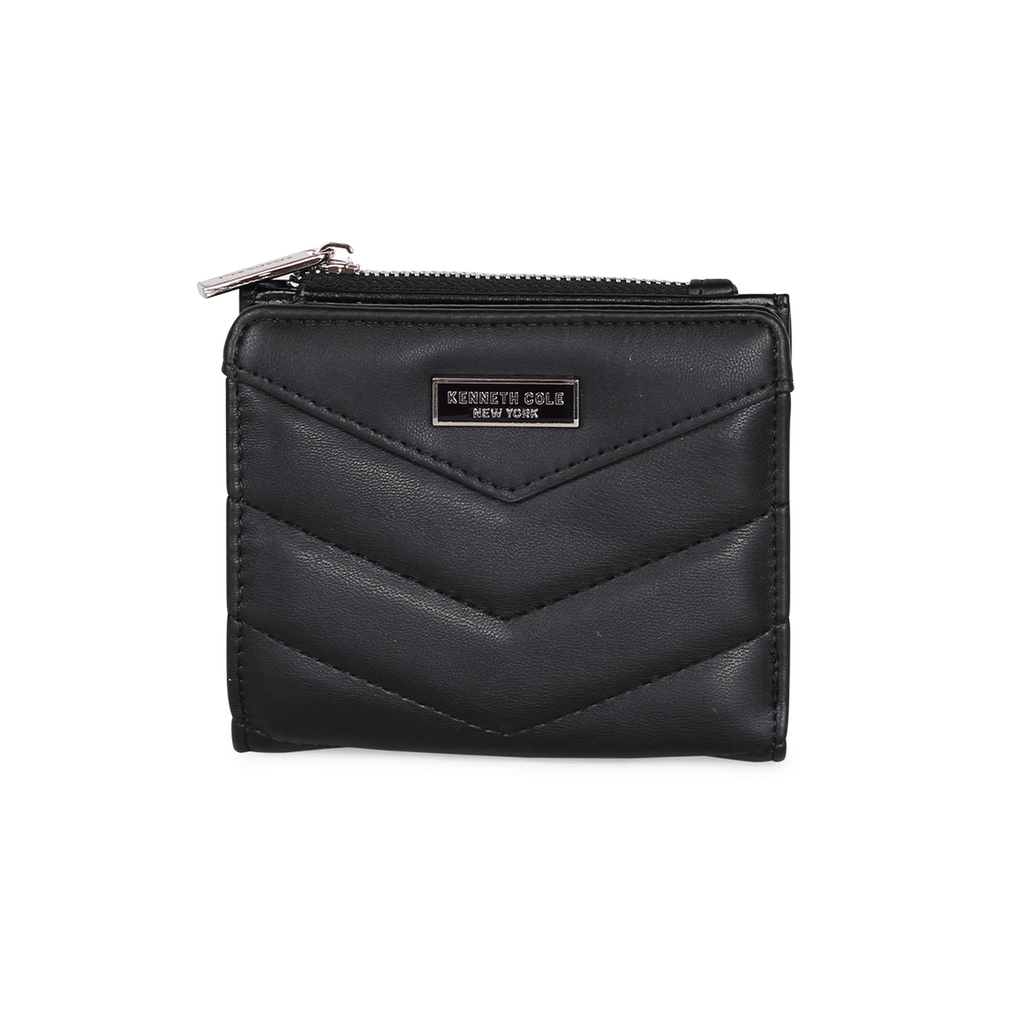 Cartera acolchada Peyton + billetera negro