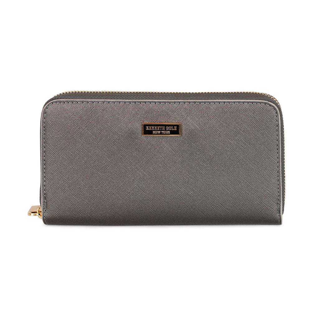 Billetera de mujer Ava Kenneth Cole plateado