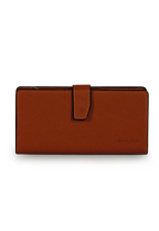 Billetera Vesta marrón