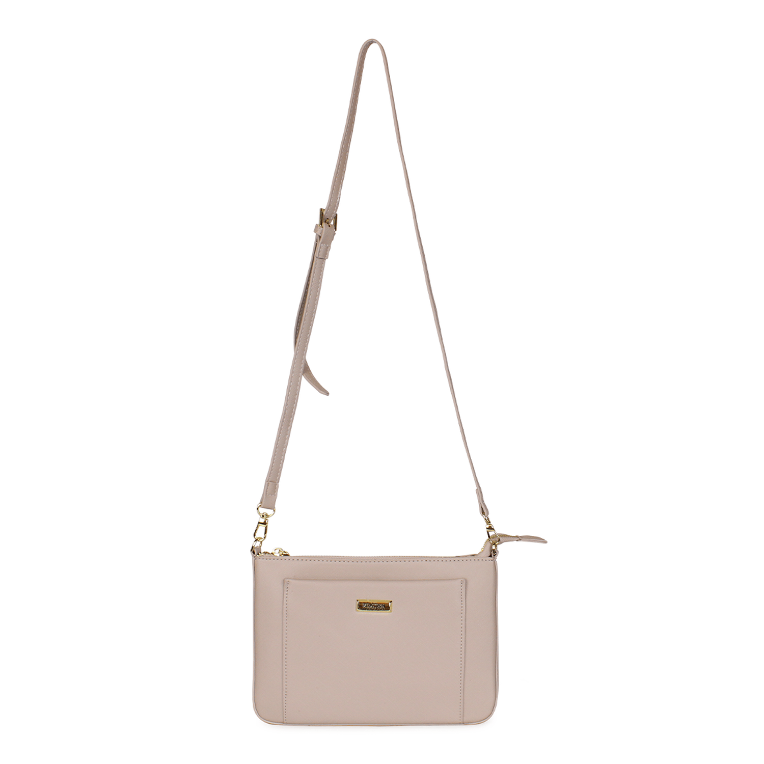Cartera Jaeda taupé