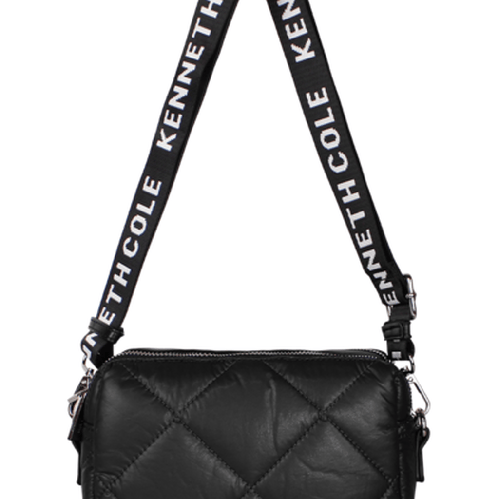 Cartera acolchada Peyton + billetera negro