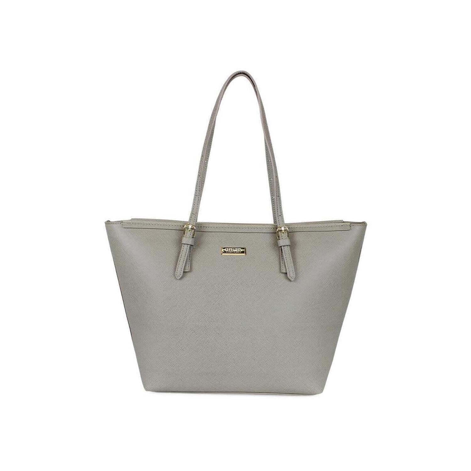 cartera tempo taupé