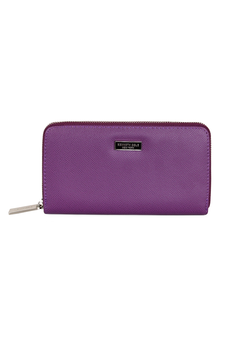Billetera mujer Bessie morada Kenneth Cole