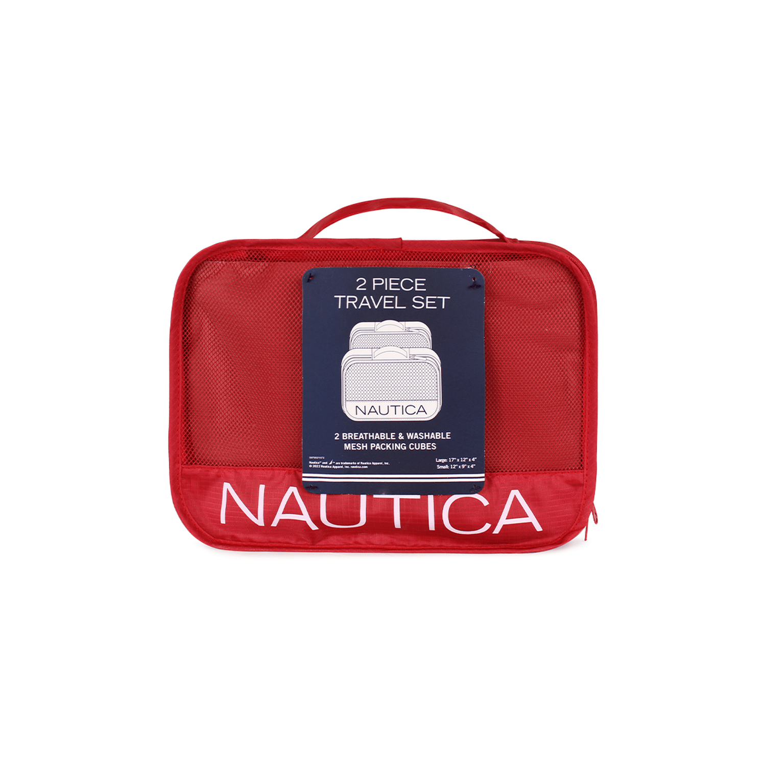 Organizador de viaje en Pack Nautica rojo