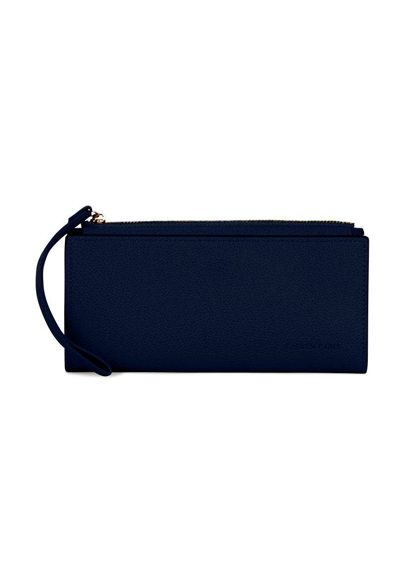 Billetera mujer Delia azul Carven