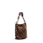 Cartera Fedra marrón