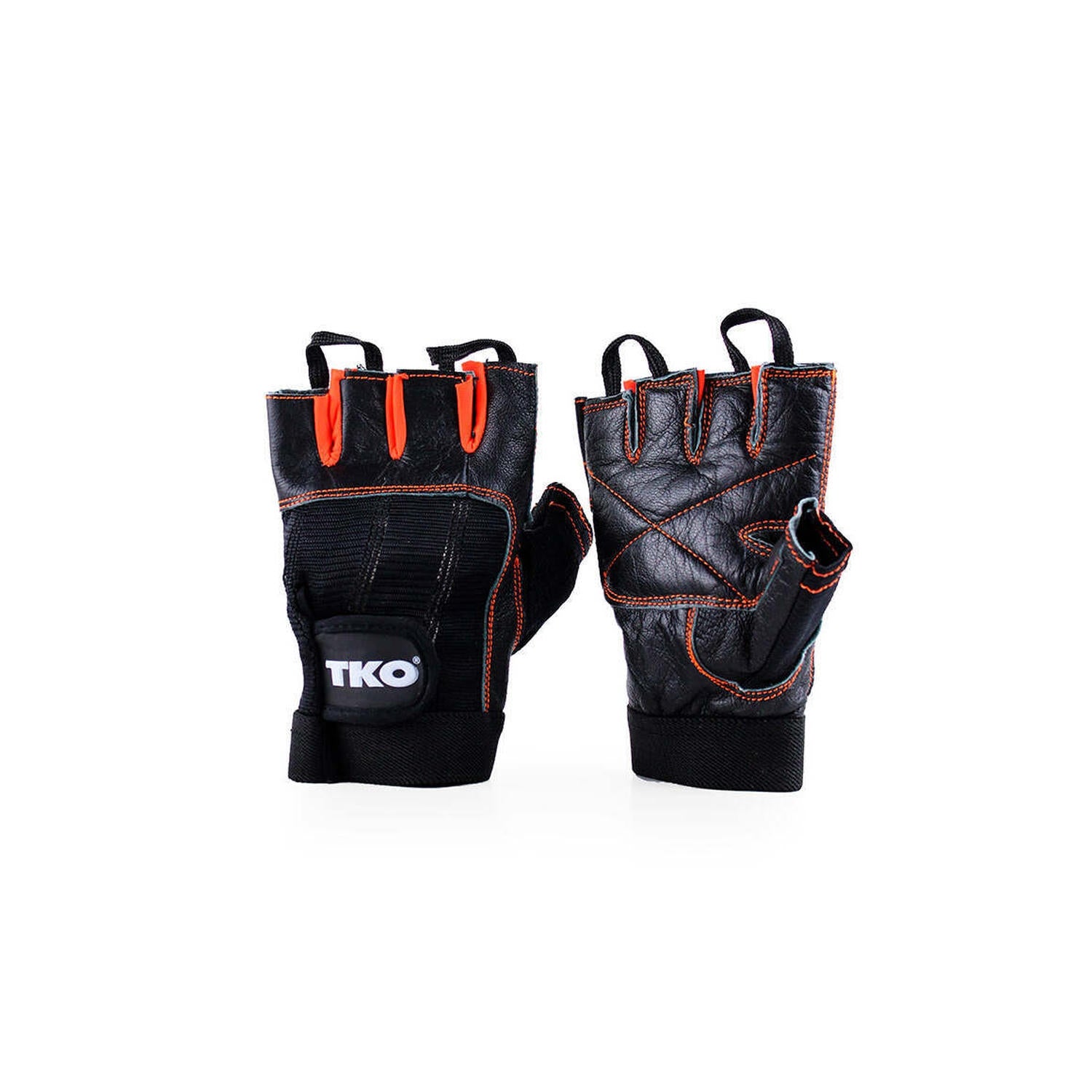 Guantes entrenamiento L -naranjo negro