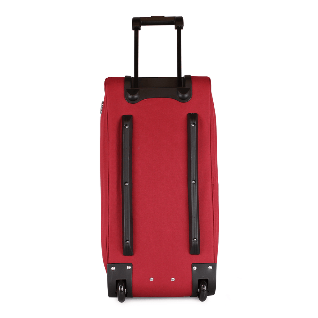 Bolso de viaje con ruedas Kross M 89 lts + Candado F rojo