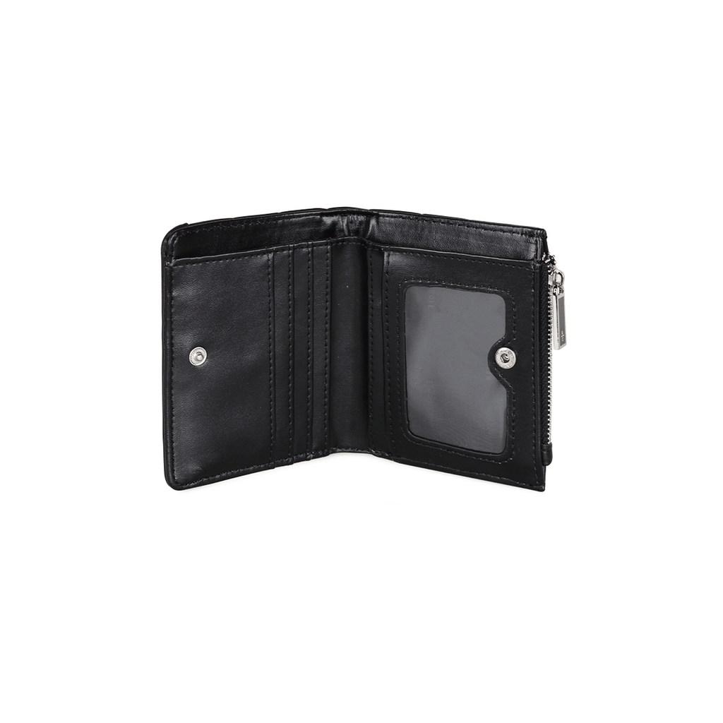 Cartera acolchada Peyton + billetera negro