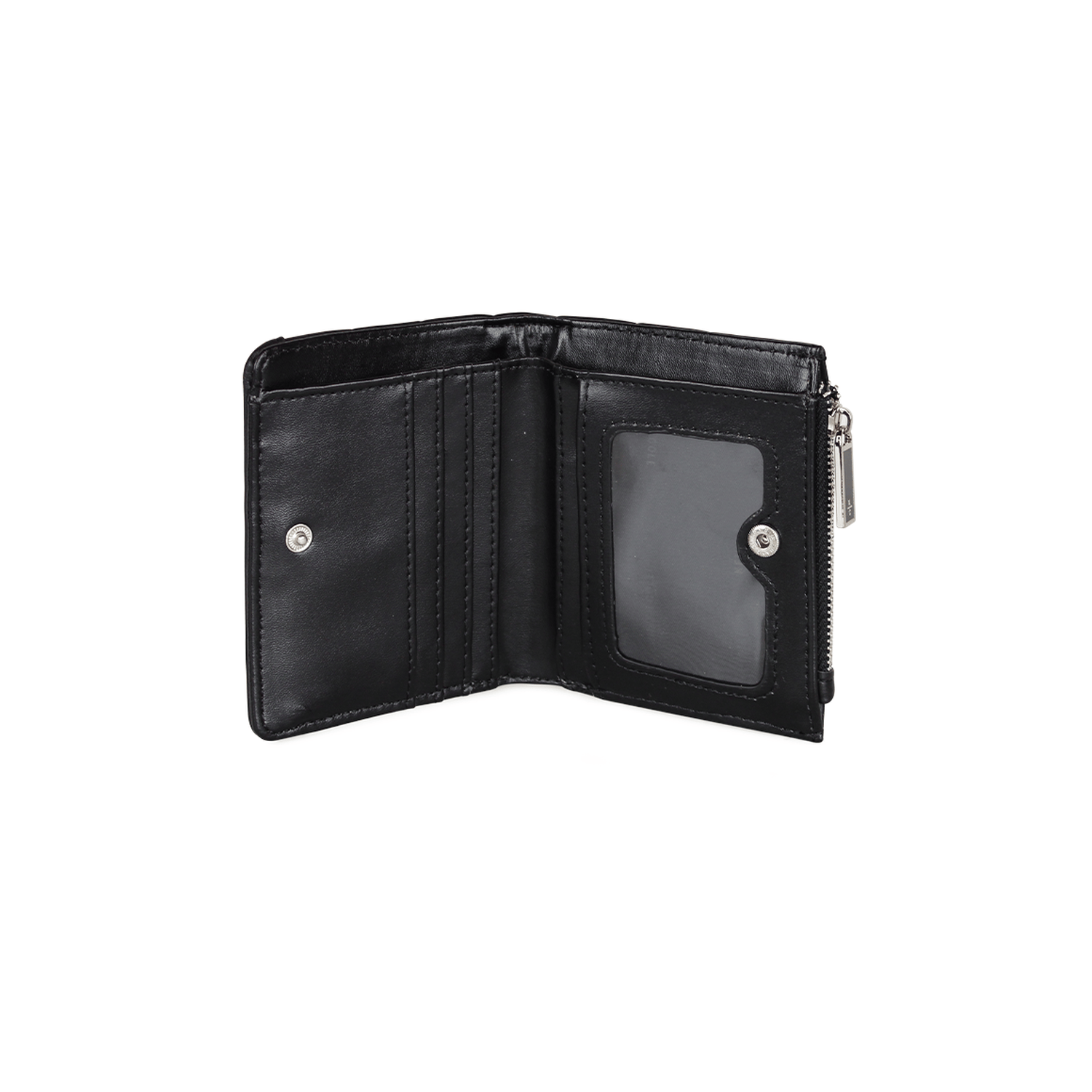 Cartera acolchada Peyton + billetera negro