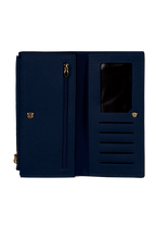 Billetera mujer Delia azul Carven