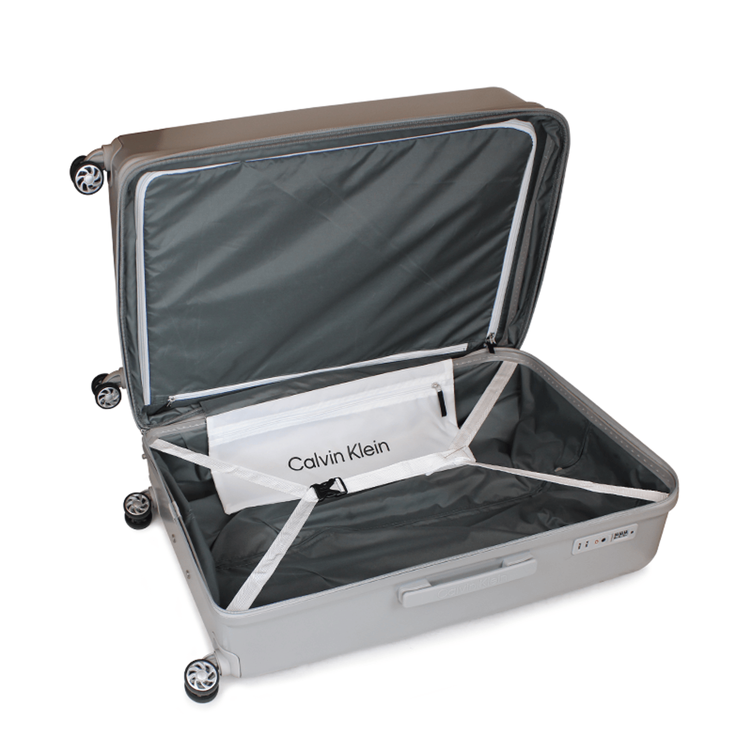 Maleta mediana Rome gris
