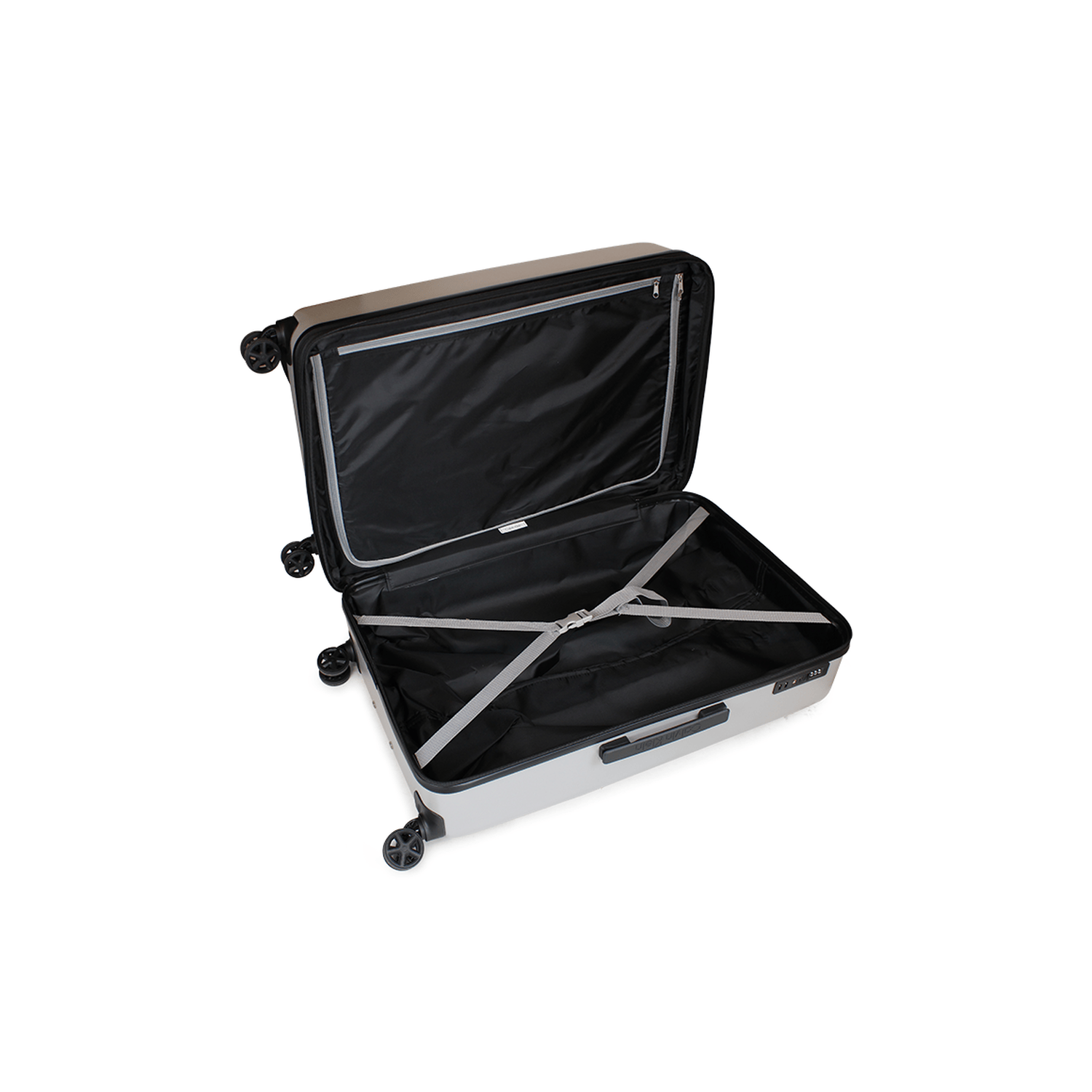 Pack 2 maletas M+L Cadillac gris