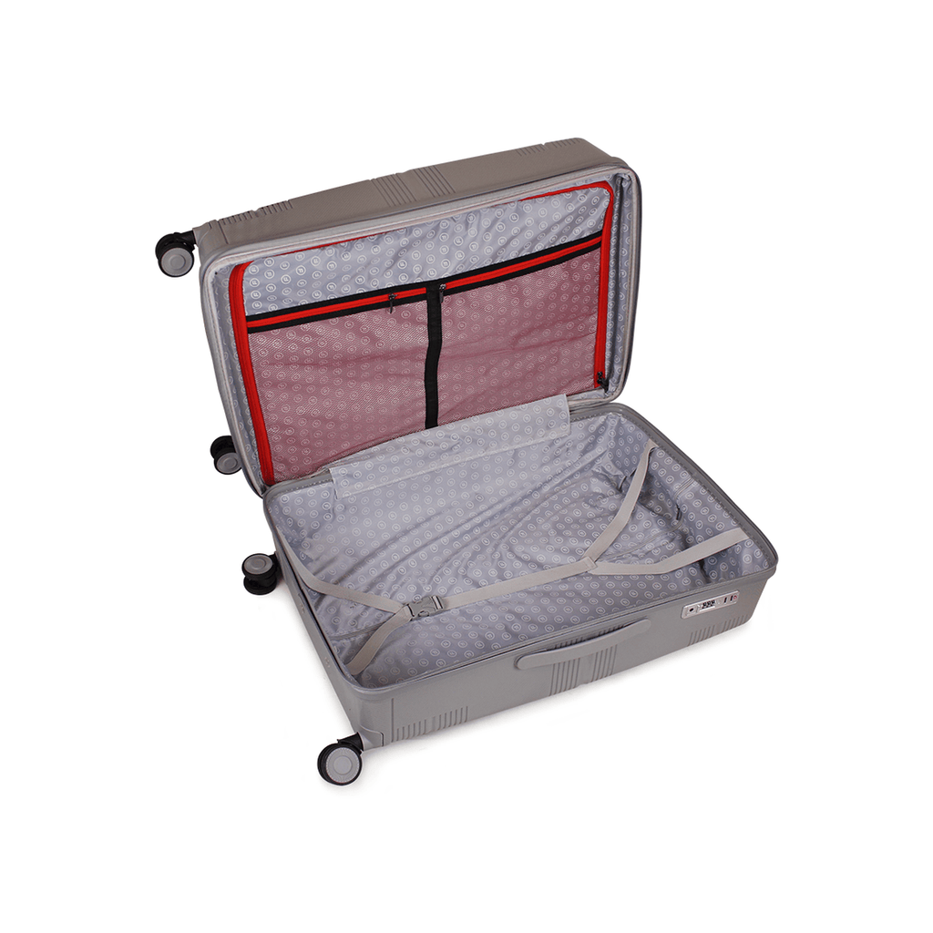 Maleta mediana Chic gris