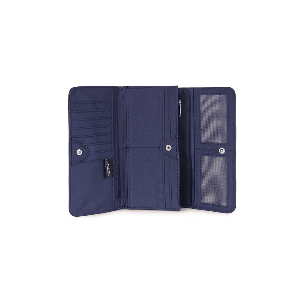 Billetera Angola azul marino