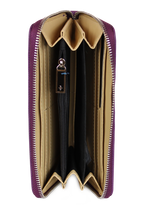 Billetera mujer Bessie morada Kenneth Cole