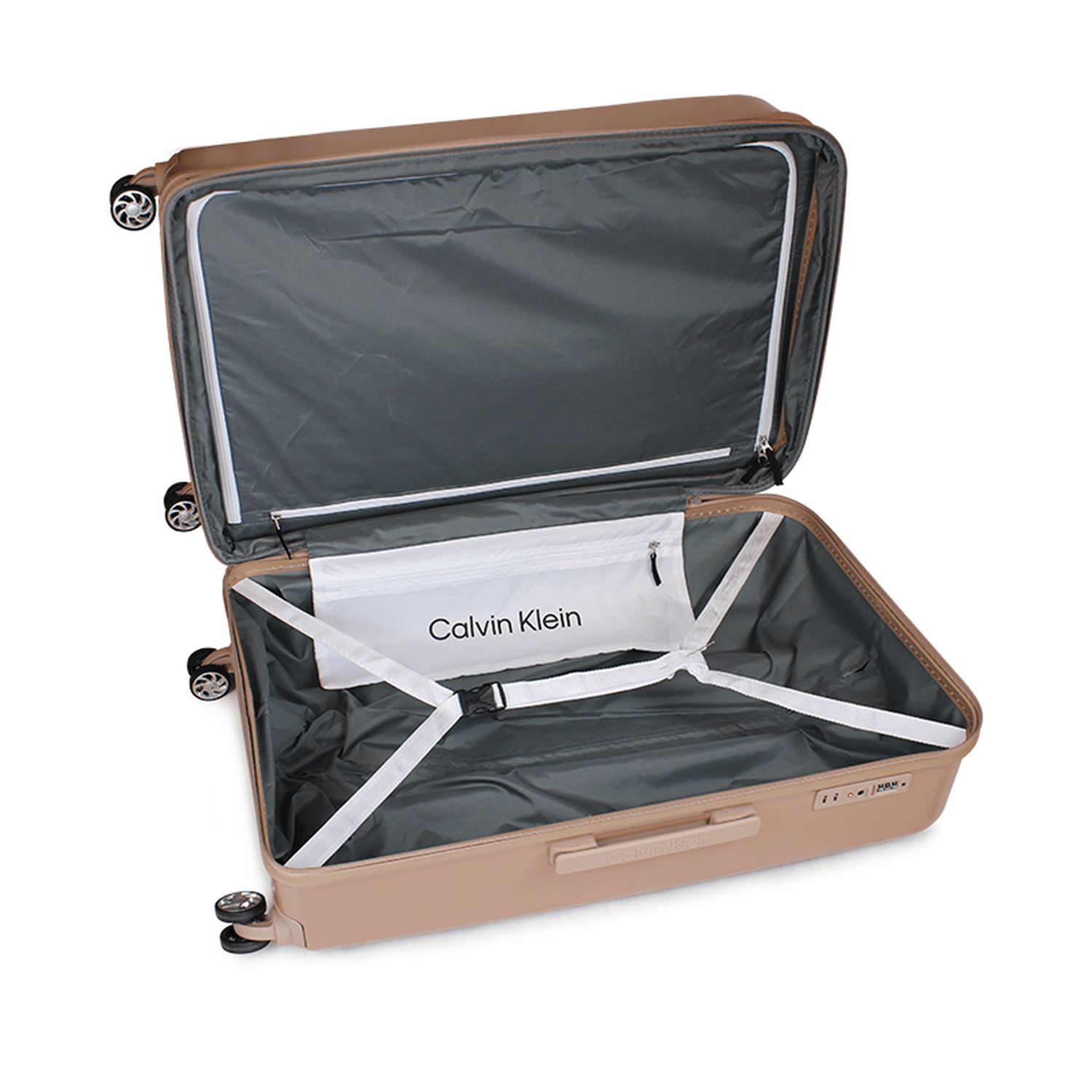 Maleta mediana Rome beige