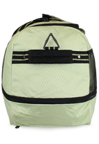 Bolso tipo Mochila con ruedas + Candado Challenger verde
