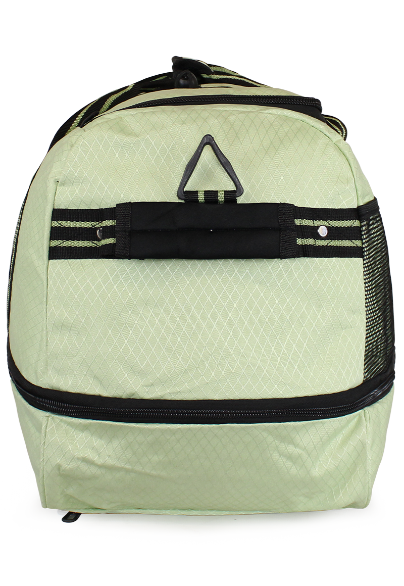 Bolso tipo Mochila con ruedas + Candado Challenger verde