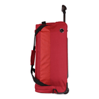 Bolso de viaje con ruedas Kross M 89 lts + Candado F rojo