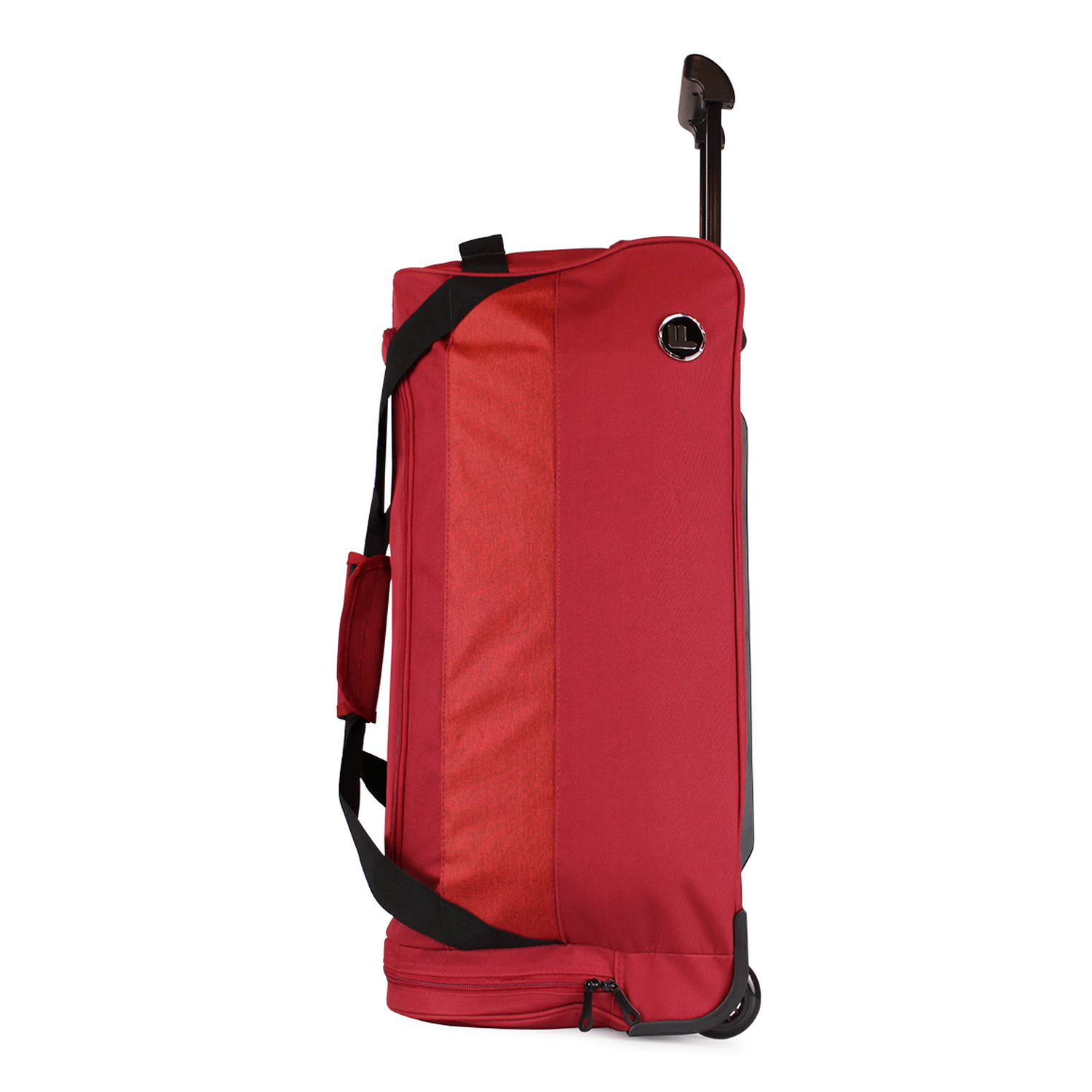 Bolso de viaje con ruedas Kross M 89 lts + Candado F rojo