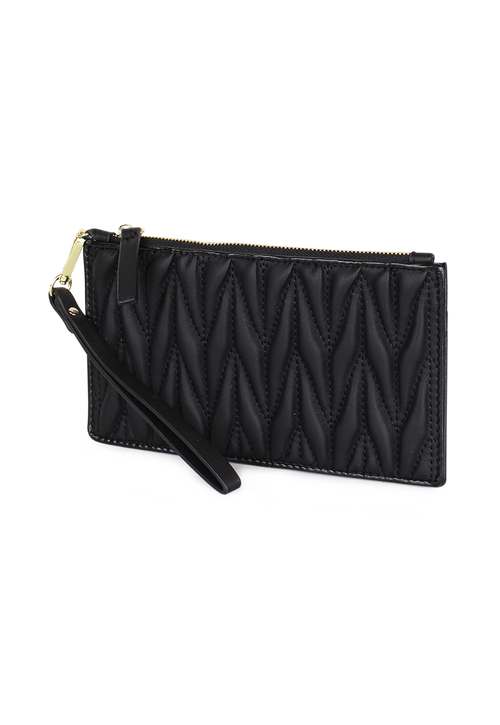 Billetera mujer Abella black Kenneth Cole