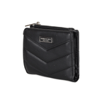 Cartera acolchada Peyton + billetera negro