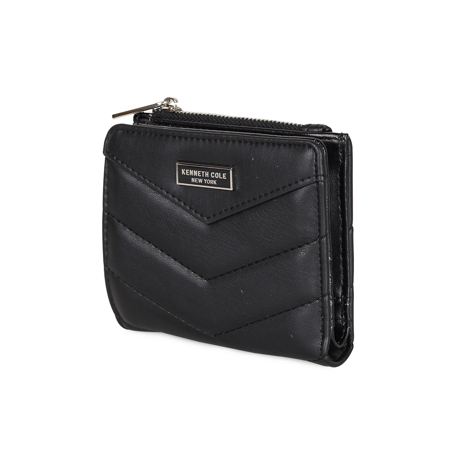 Cartera acolchada Peyton + billetera negro