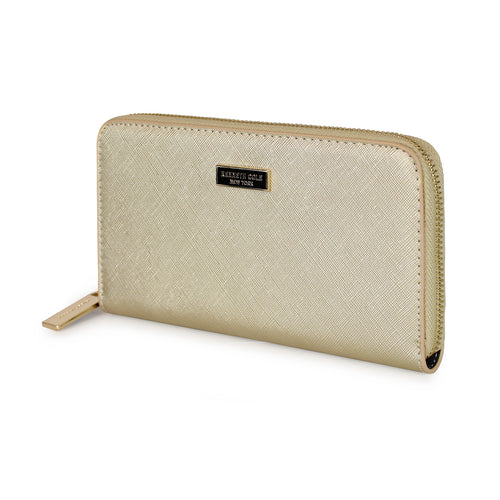 Billetera de mujer Ava Kenneth Cole dorado