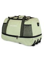Bolso tipo Mochila con ruedas + Candado Challenger verde