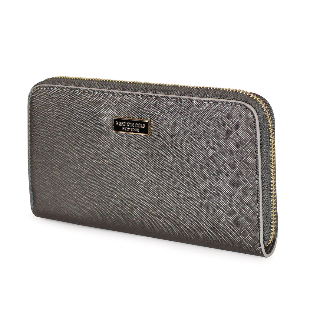Billetera de mujer Ava Kenneth Cole plateado