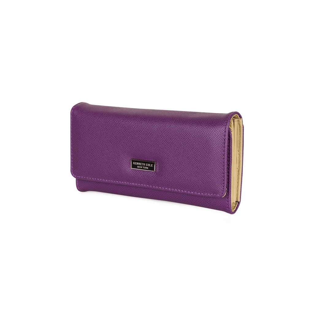 Billetera Bessie morado