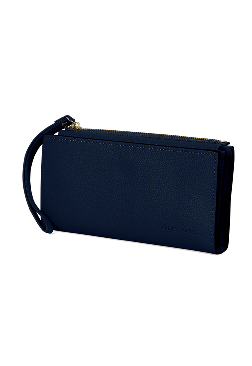 Billetera mujer Delia azul Carven