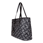 Bolso de mujer reversible con sobre negro
