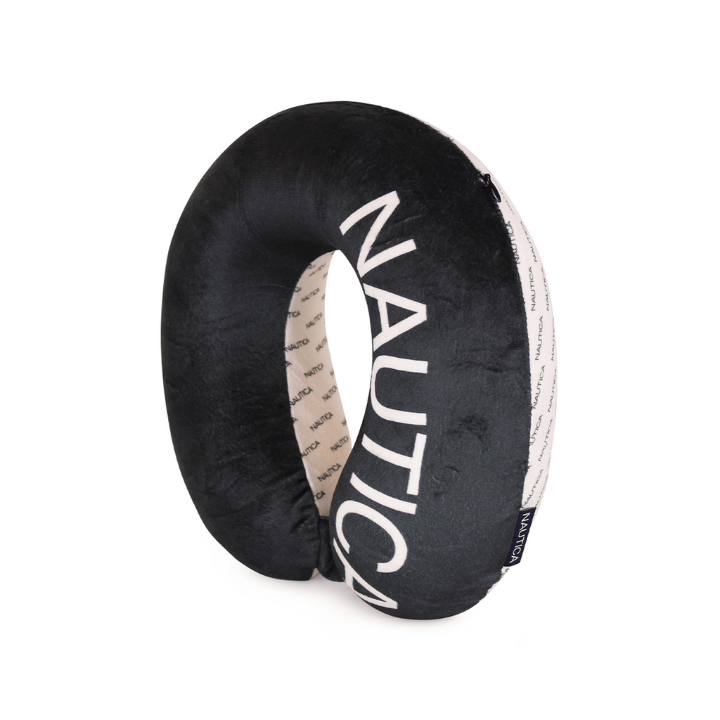 Almohada viaje Memory Foam negro