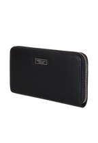 Billetera mujer Bessie negra Kenneth Cole